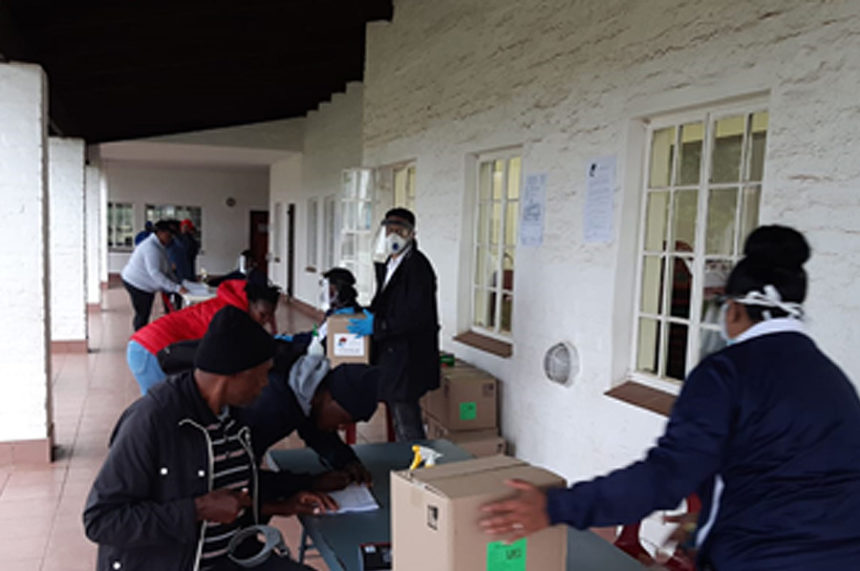 Impact of Covid-19 food relief packages for Love Trust beneficiaries